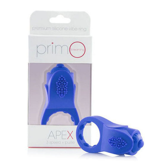 Vibraring Cockring The Screaming O Primo Line Apex Blue