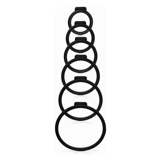 Cock Ring Tantus Black (6 pcs)