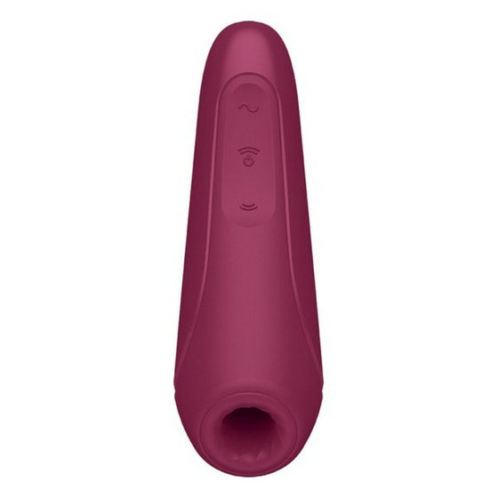 Clitoris Suction Stimulator Satisfyer Curvy 1+ Burgundy