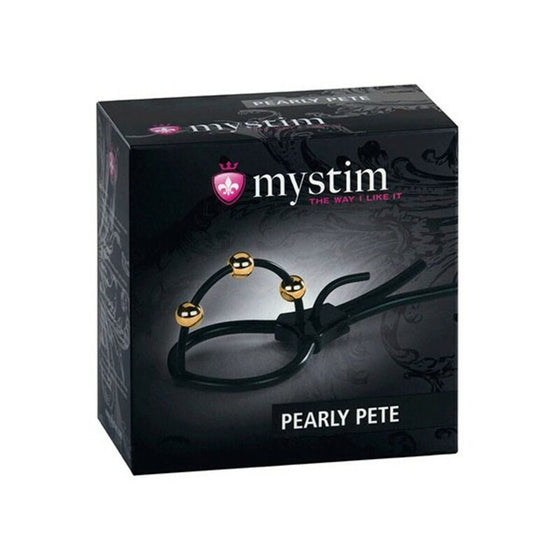 Pearly Pete Corona Strap Mystim MS46586 Black