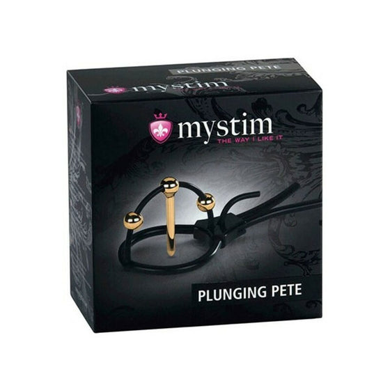 Plunging Pete Corona Strap Mystim MS46587 Black